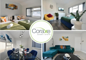 3 Bedroom Tranquil Heaven for Contractors and Families Choice by Coraxe Short Stays